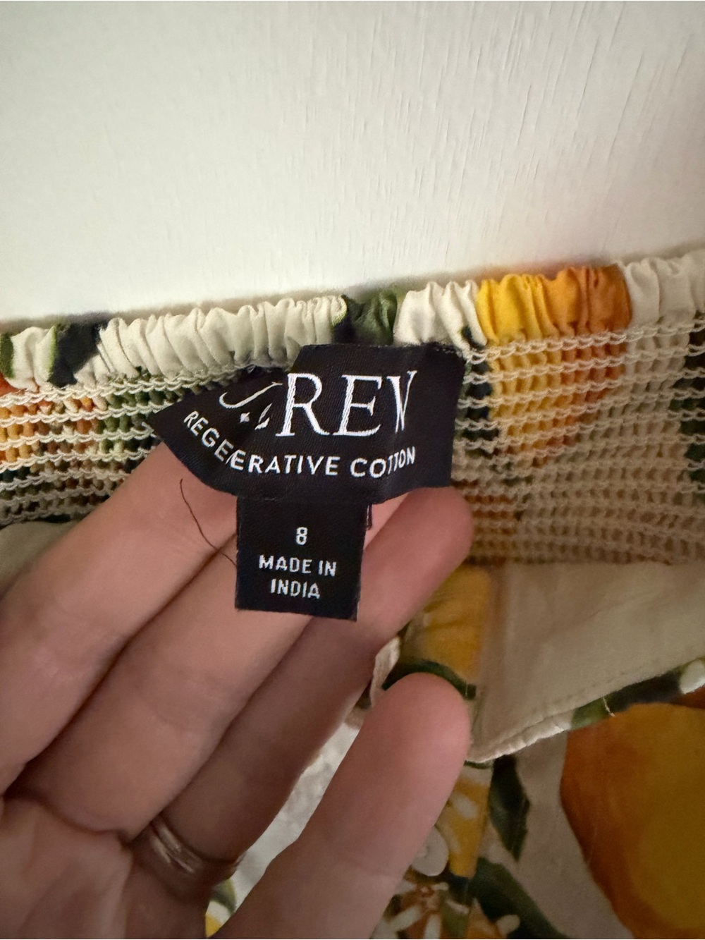 J. Crew Yellow Lemon Print Sundress with Spaghetti Straps - Picture 2 of 5